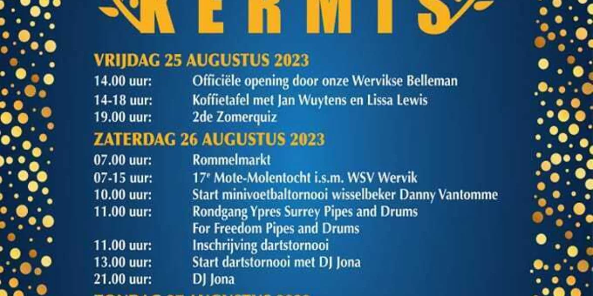 50 jaar Boerenkermis in Wervik
