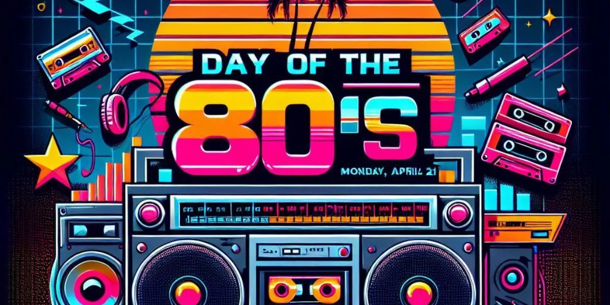 Dag van de jaren 80 op paasmaandag