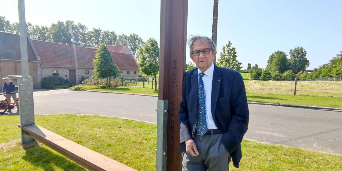 Ereburger Jozef Deleu stelde panoramakader voor