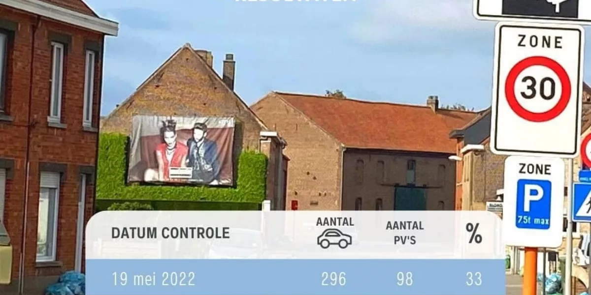 Controle naleven zone 30 wordt opgedreven