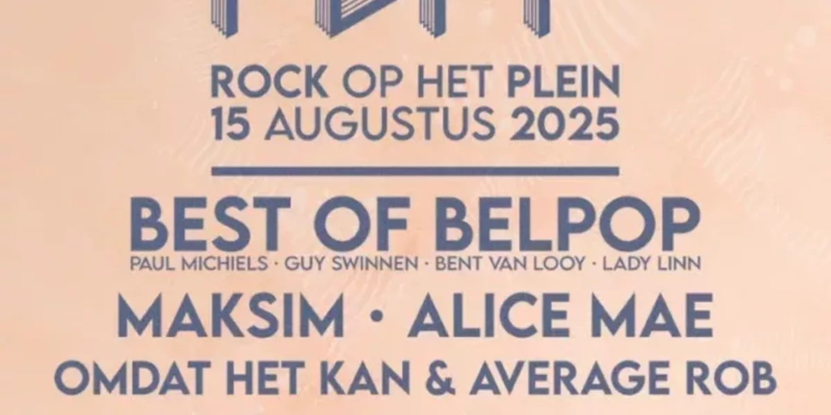 Dylan Hoornaert telt af naar Rock op het plein