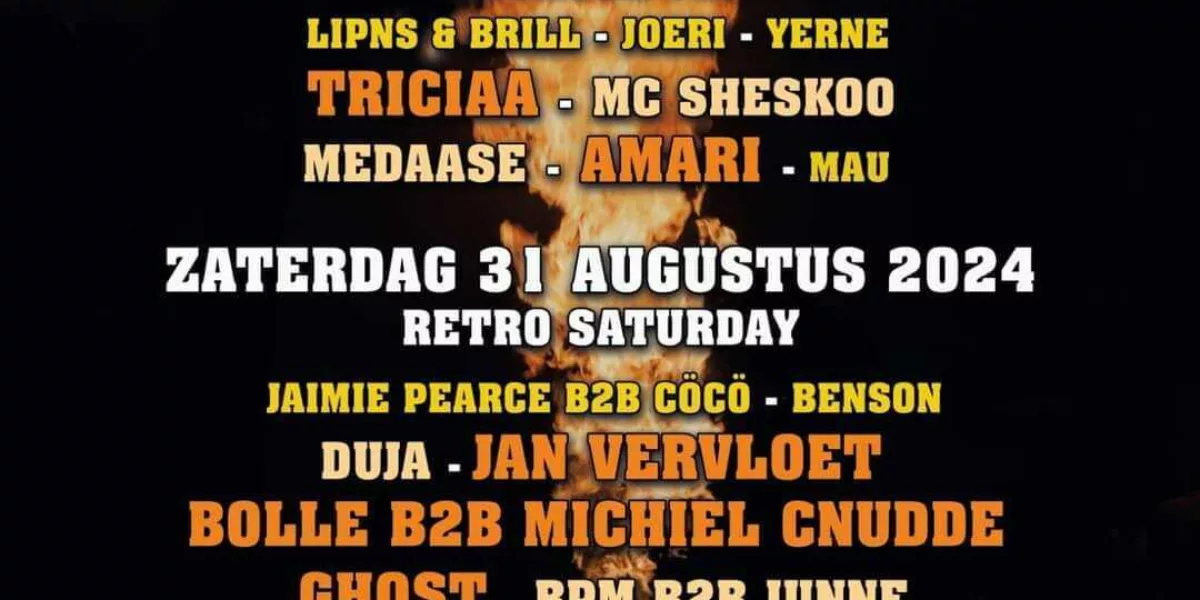 2 dagen dancefestival 'Back to the Roots' in Menen