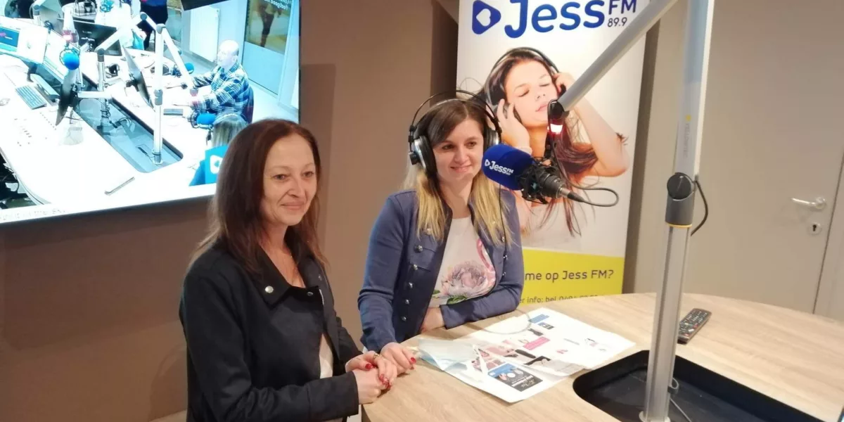 Melissa en Joany van Elip-sis Mode te gast bij Vitessa
