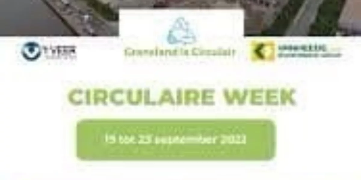 Bedrijvenplatform Grensland Menen-Wervik organiseert een circulaire week