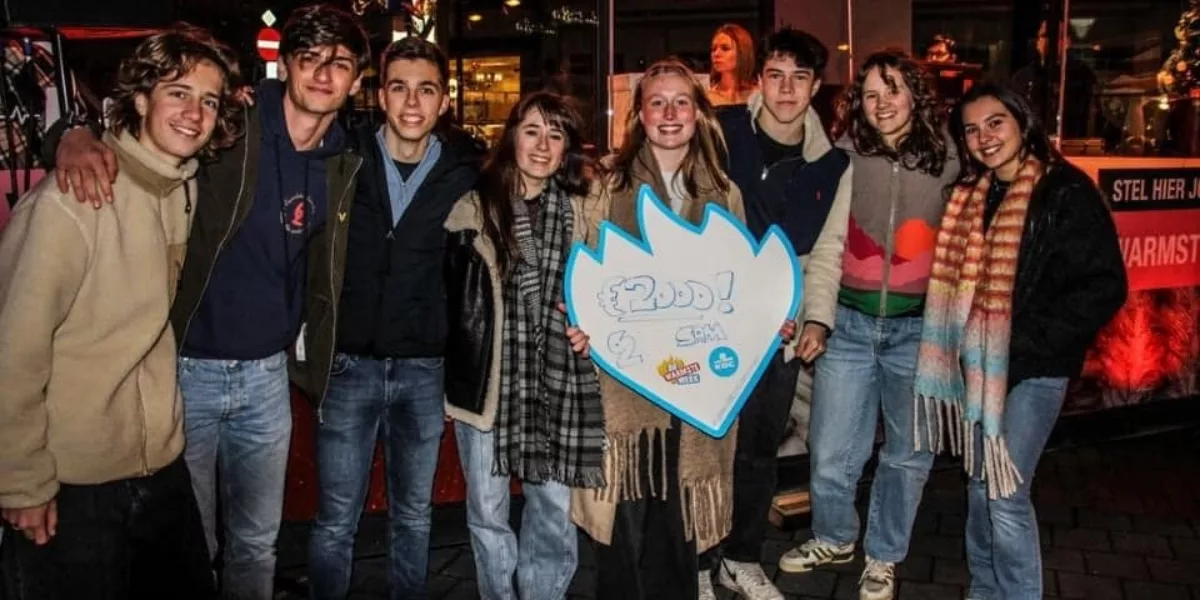 Presidium College Menen verzamelde 2.000 euro voor Warmste week