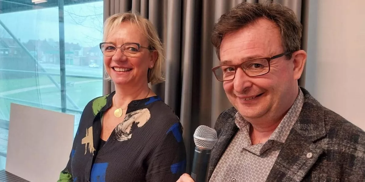 VK24 Menen - Laurent Coppens en Caroline Vanraes trekken CD&V-lijst Menen