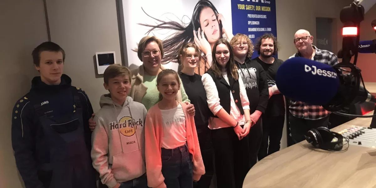 Families Nieuwland en Corne kleuren 'De Academie'