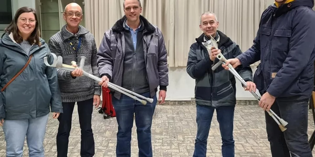 Rode Kruis-Wevelgem schenkt hulpgoederen via Rode Kruis-Tielt aan Oekraïne