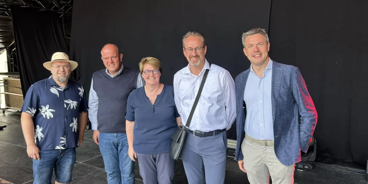 VK24 Wervik - 5 lijsttrekkers aan het woord tijdens de Zomerkermis