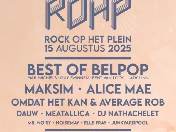 Dylan Hoornaert telt af naar Rock op het plein