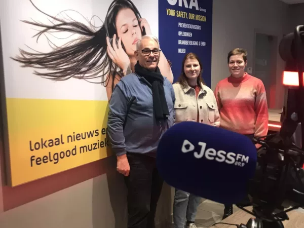 Axelle, Nieke en Ton te gast in 'Studio Impuls'