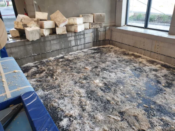 Grote schade bij Vaste Vuist Lauwe na wolkbreuk