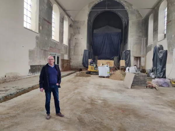 Werken Sint-Franciscuskerk als nieuwe culturele hotspot opgestart