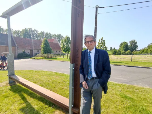Ereburger Jozef Deleu stelde panoramakader voor