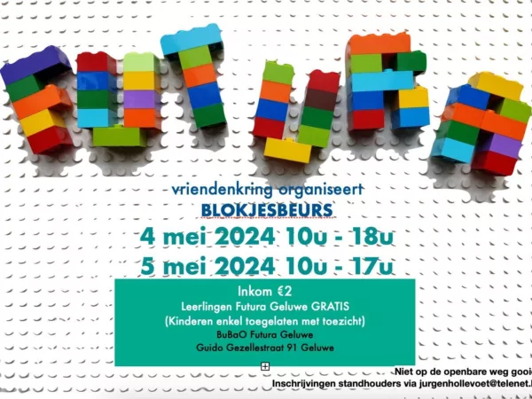 Futura Geluwe organiseert Blokjesbeurs