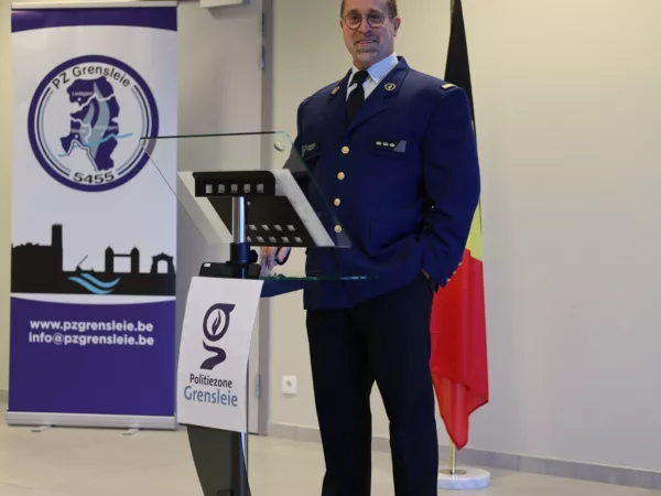 Didier Vandenheede nieuwe korpschef politiezone Grensleie