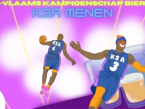 Bruno Deloof organiseert met KSA West-Vlaams kampioenschap bierpong in Menen