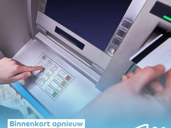 Kasper Vandecasteele: "Vermoedelijk in september is er terug een geldautomaat in Rekkem"