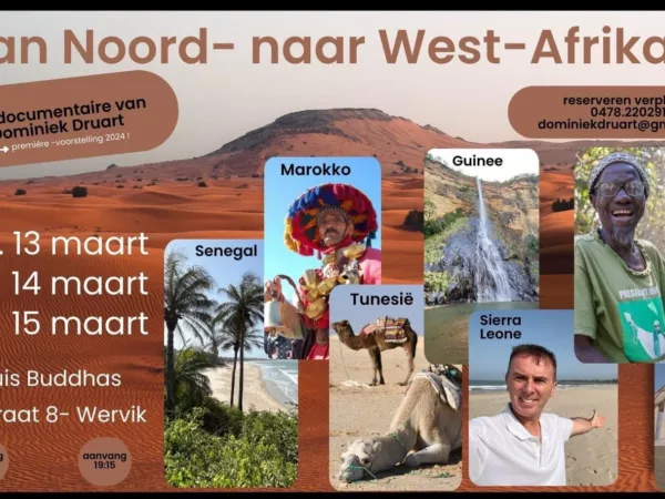 Wereldreiziger Dominiek Druart stelt nieuwe reisdocumentaire voor