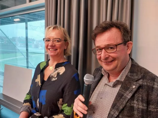 VK24 Menen - Laurent Coppens en Caroline Vanraes trekken CD&V-lijst Menen