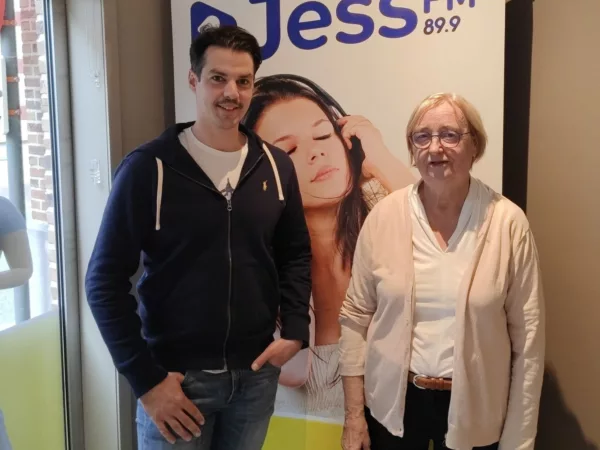 Berenice van de fietsbib Menen kwam langs in Jess After Work