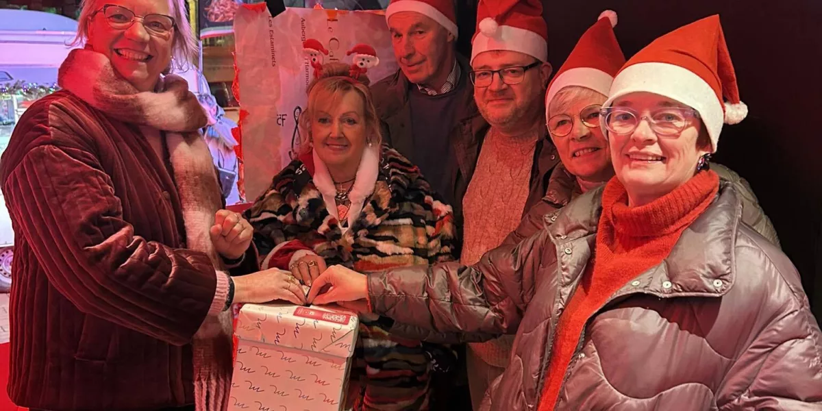 CD&V kwam langs met bijdrage voor Warmste Week