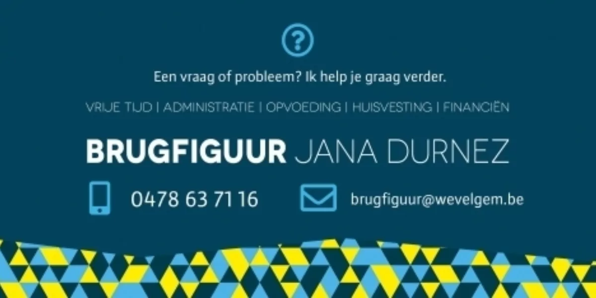 Jana Durnez brugfiguur in Wevelgem