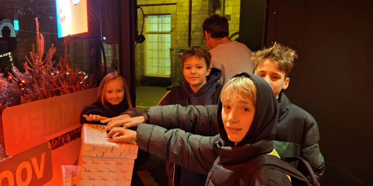 Leerlingen futura Ons Dorp organiseerden activiteit voor Warmste Week