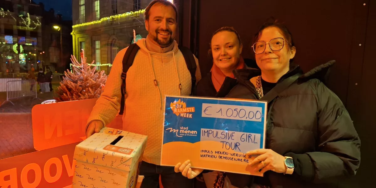 Impulsive Girl Tour verzamelde 1.050 euro voor de Warmste Week