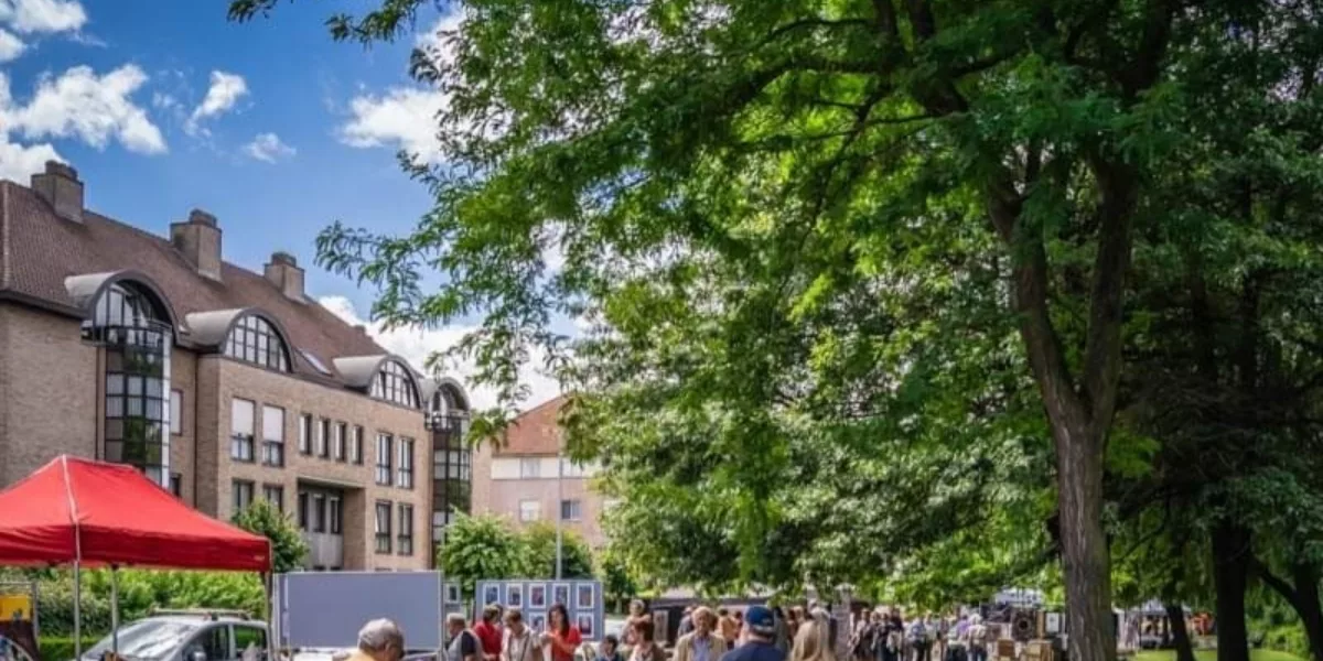 Kunstenmarkt in Menen