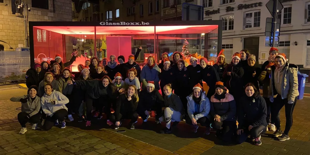 Malika dirigeerde fatburn dance tijdens warmste week