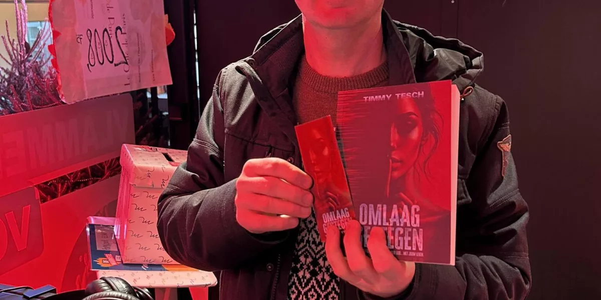 Timmy Tesch veilde zijn eerste boek voor de Warmste Week