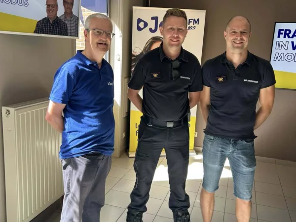 Te gast tijdens Wieltjesfeesten: brandweer Menen
