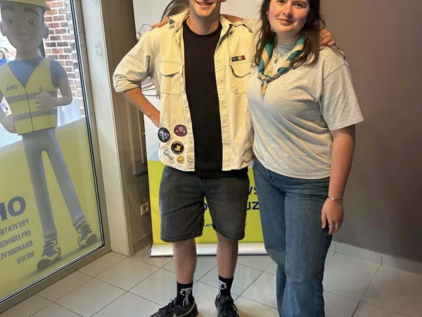 Te gast tijdens Wieltjesfeesten: Scouts Menen