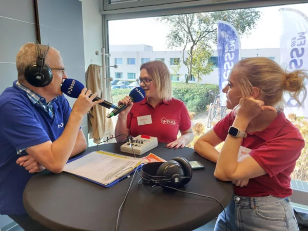 Jess FM was live te gast op het Woonfeest van Impuls