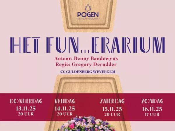 Pogen brengt toneelvoorstelling Fun...Erarium