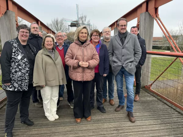 Minister Crevits bracht werkbezoek aan stad Wervik